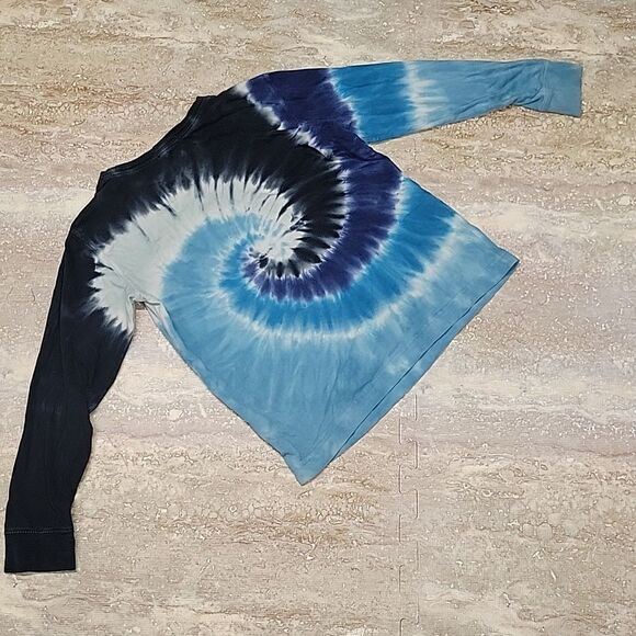 LANDS END KIDS YOUTH TIE DYE LONG SLEEVE TEE SIZE SMALL 7-8 - Picture 5 of 5